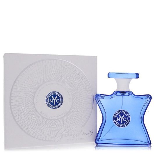 Bond No. 9 Hamptons Eau De Parfum spray in 3.3 oz, unisex fragrance bottle with elegant design.