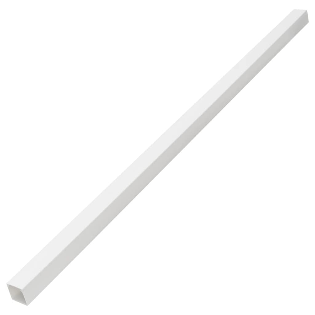 Self-adhesive PVC cable trunking by American Smart WB, 1.6"x1" size, for effective cable management and organization.