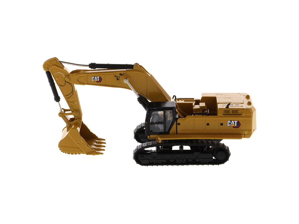CAT Caterpillar 395 Next-Generation Hydraulic Excavator (Mass Excavation Version) Yellow "High Line Series" 1/87 (HO) Scale Diecast Model by Diecast Masters - American Smart