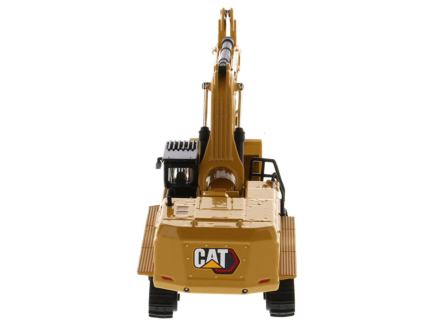 CAT Caterpillar 395 Next-Generation Hydraulic Excavator (Mass Excavation Version) Yellow "High Line Series" 1/87 (HO) Scale Diecast Model by Diecast Masters - American Smart