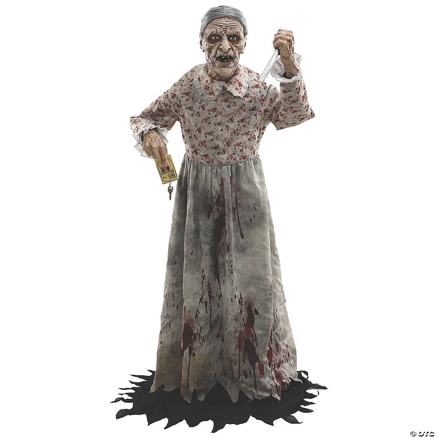 Decor granny prop by American Smart - WB, featuring a realistic vintage-style elderly woman figure for home or event decor.
