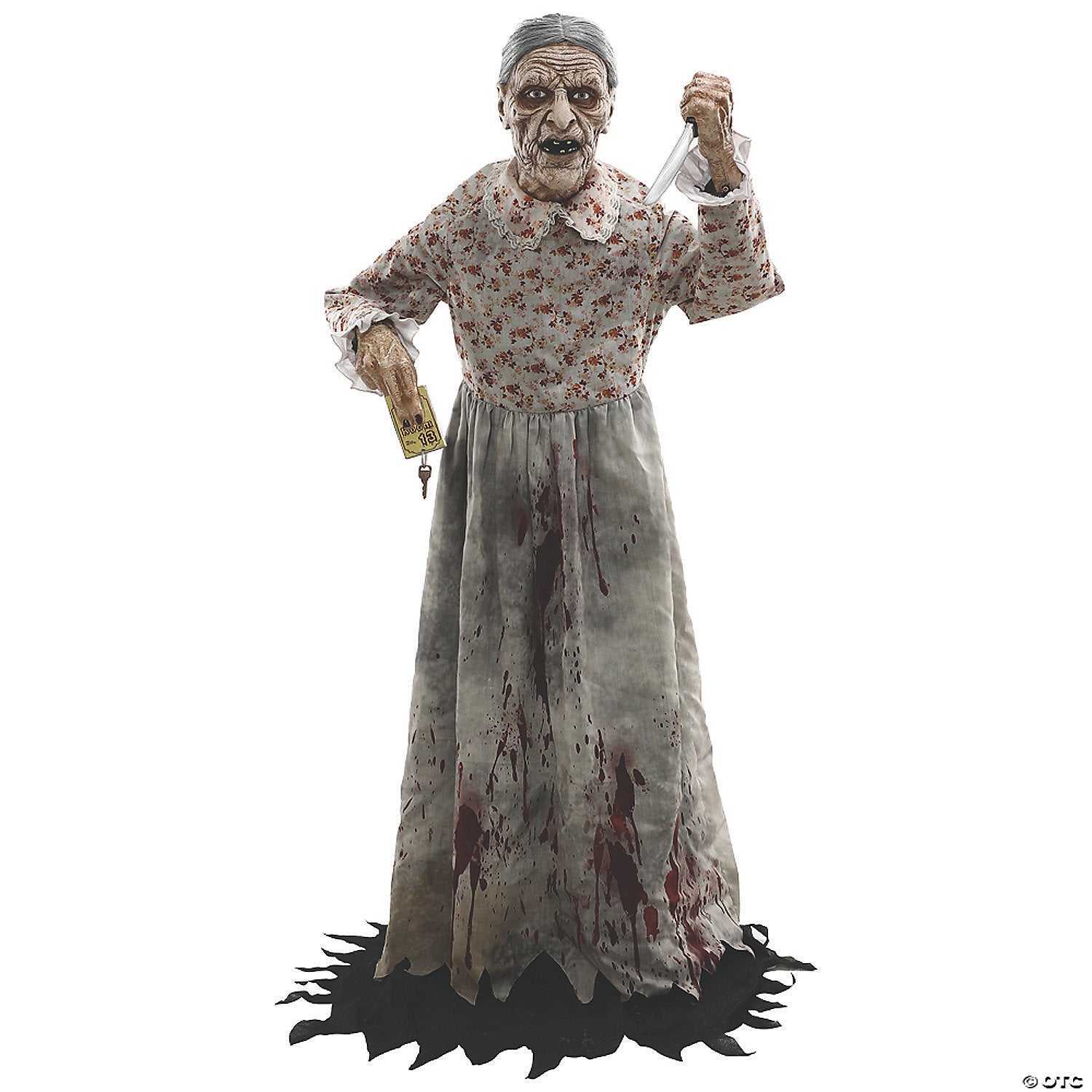 Decor granny prop by American Smart - WB, featuring a realistic vintage-style elderly woman figure for home or event decor.