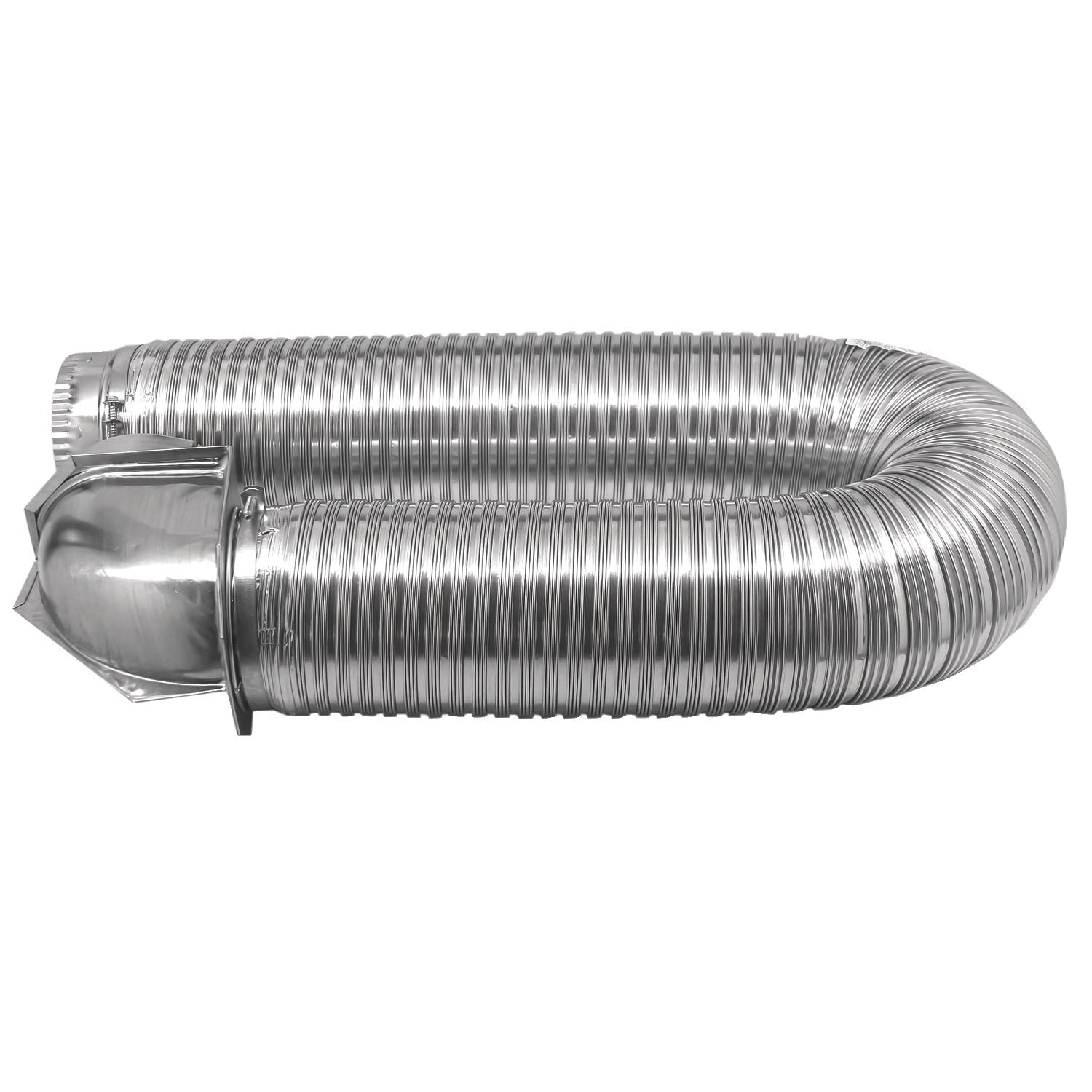 American Smart UL 4-inch x 8-foot transition duct single-elbow kit, durable ducting parts for HVAC or ventilation systems.