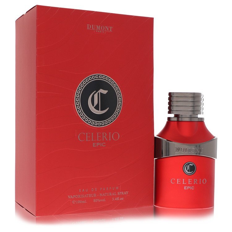 Dumont Celerio Epic by Dumont Paris Eau De Parfum Spray (Unisex) 3.4 oz (Men) - American Smart