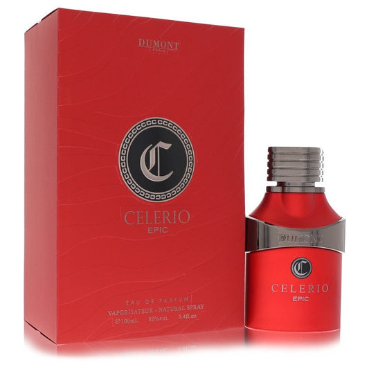 Dumont Celerio Epic by Dumont Paris Eau De Parfum Spray (Unisex) 3.4 oz (Men) - American Smart
