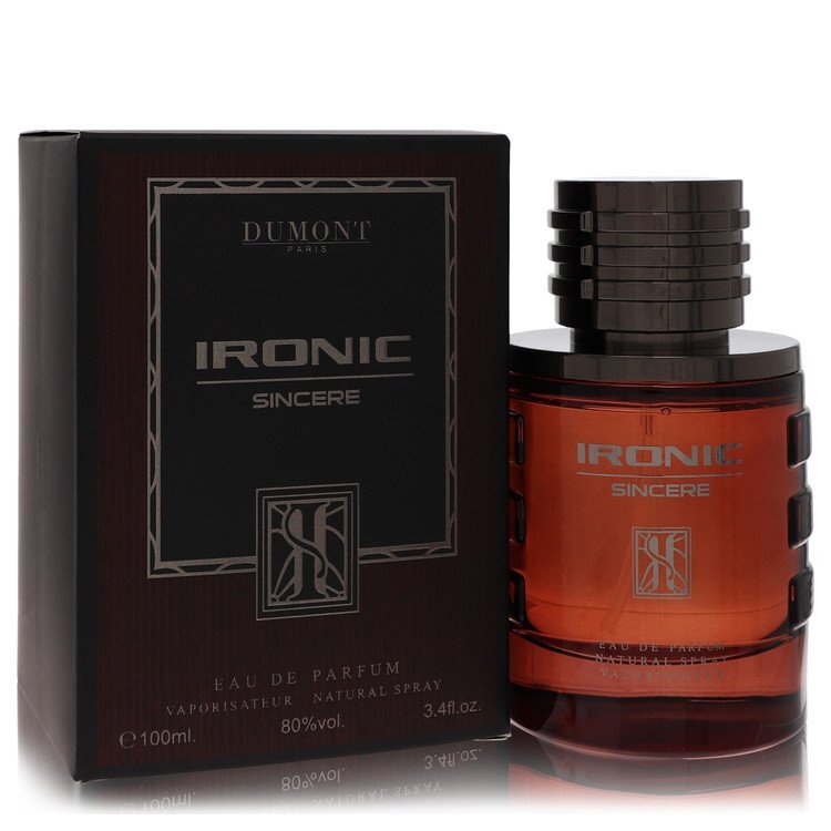 Dumont Ironic Sincere by Dumont Paris Eau De Parfum Spray 3.4 oz (Men) - American Smart
