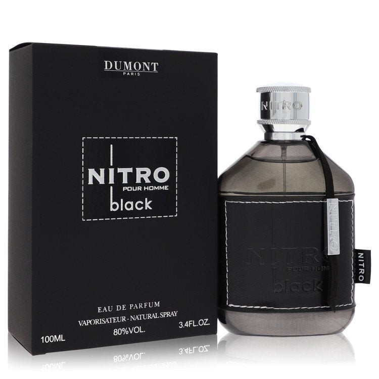 Dumont Nitro Black by Dumont Paris Eau De Parfum Spray 3.4 oz (Men) - American Smart