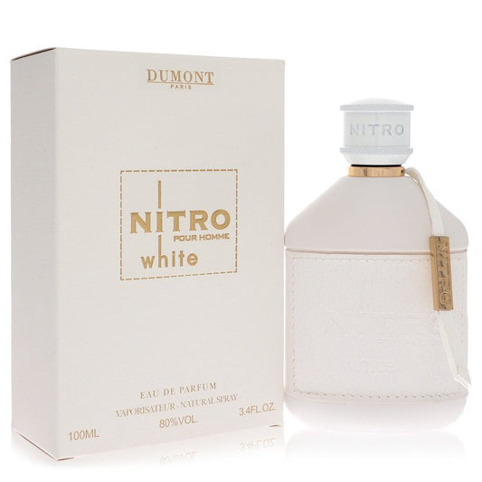 Dumont Nitro White by Dumont Paris Eau De Parfum Spray 3.4 oz (Men) - American Smart
