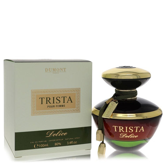 Dumont Trista Delice Eau De Parfum spray for women by Dumont Paris, 3.4 oz bottle with elegant packaging.