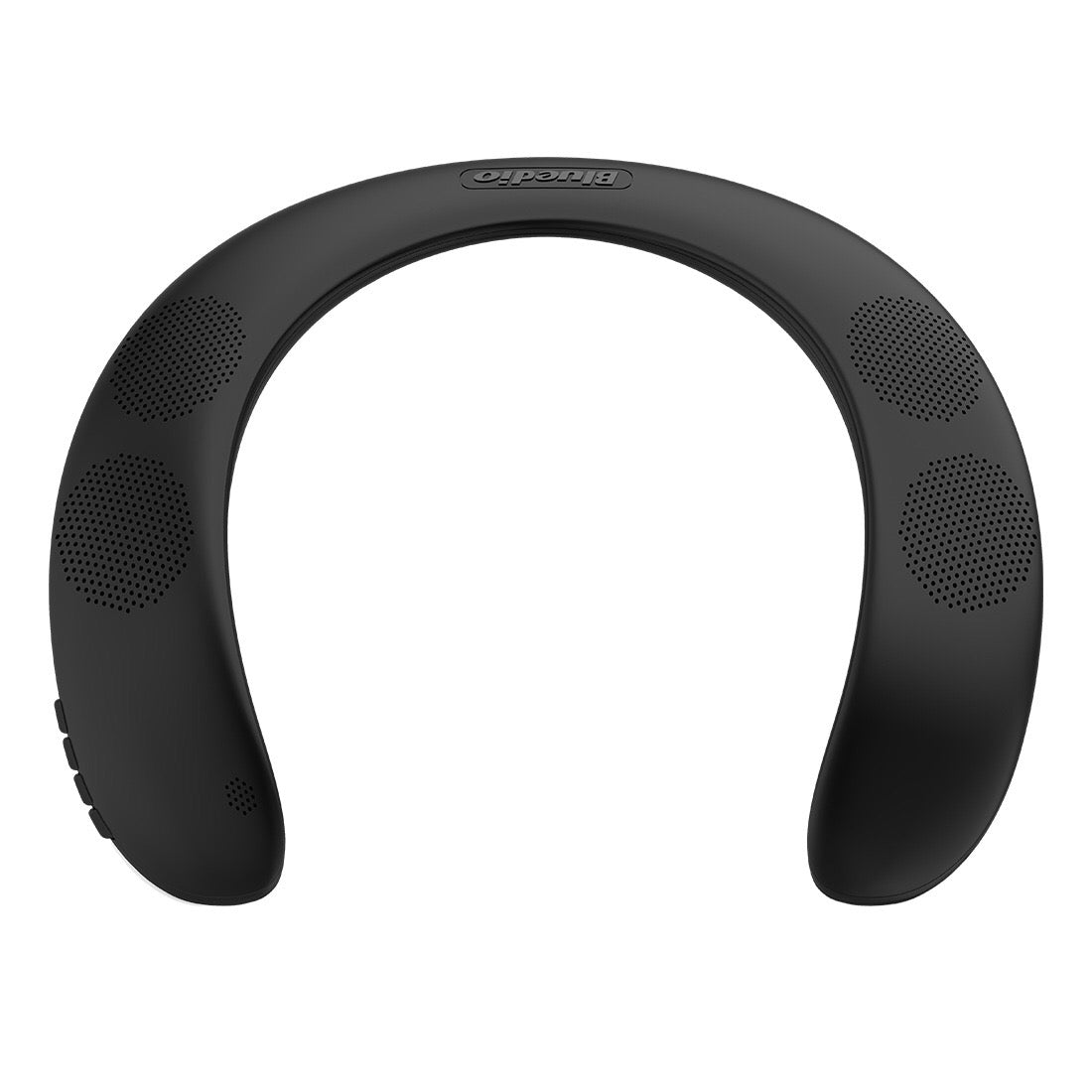 American Smart WB 5.0 hanging neck speaker earphones, wireless Bluetooth design with comfortable fit and sleek black finish.