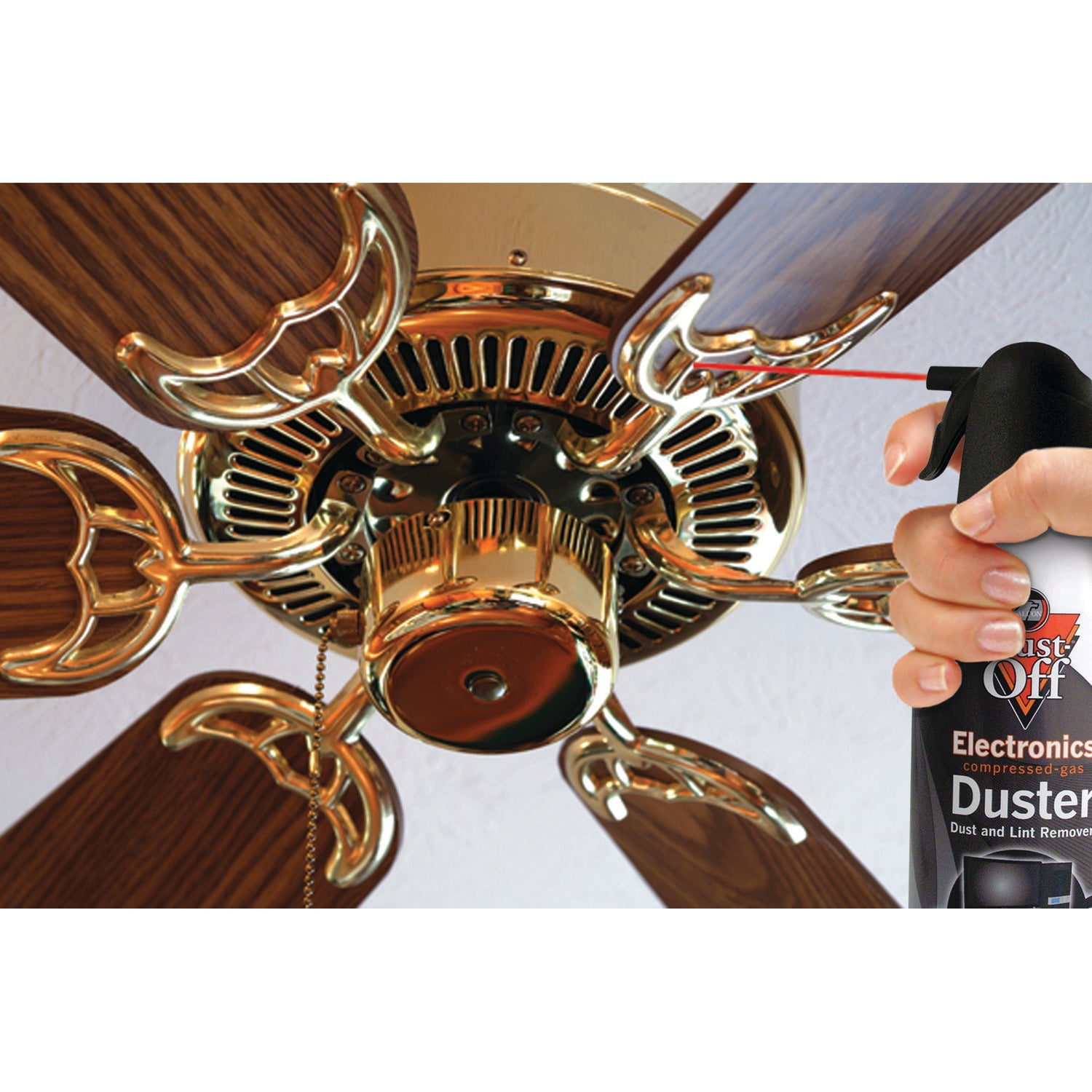 American Smart Dust-Off DPSXL3 disposable dusters for electronics cleaning, shown in a three-pack.