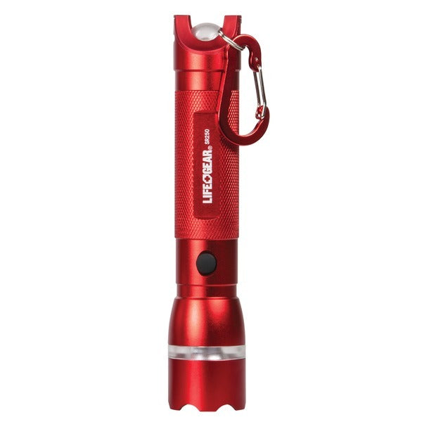 American Smart Life+Gear AA35-60538-RED 300-Lumen search light with emergency signaling and adjustable headlamp design.