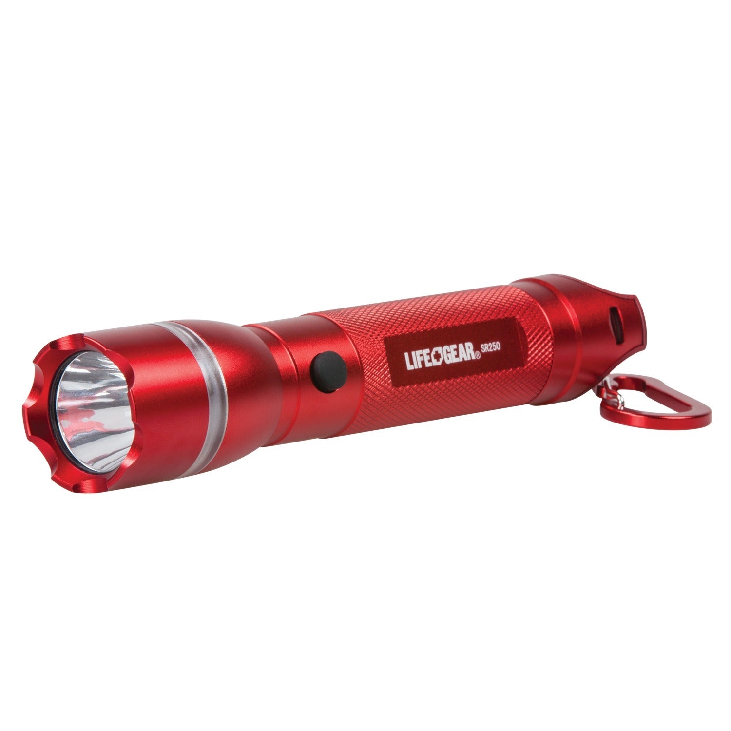 American Smart Life+Gear AA35-60538-RED 300-Lumen search light with emergency signaling and headlamp features.