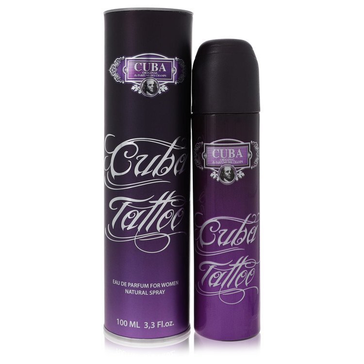 Cuba Tattoo by Fragluxe Eau De Parfum Spray 3.4 oz (Women) - American Smart