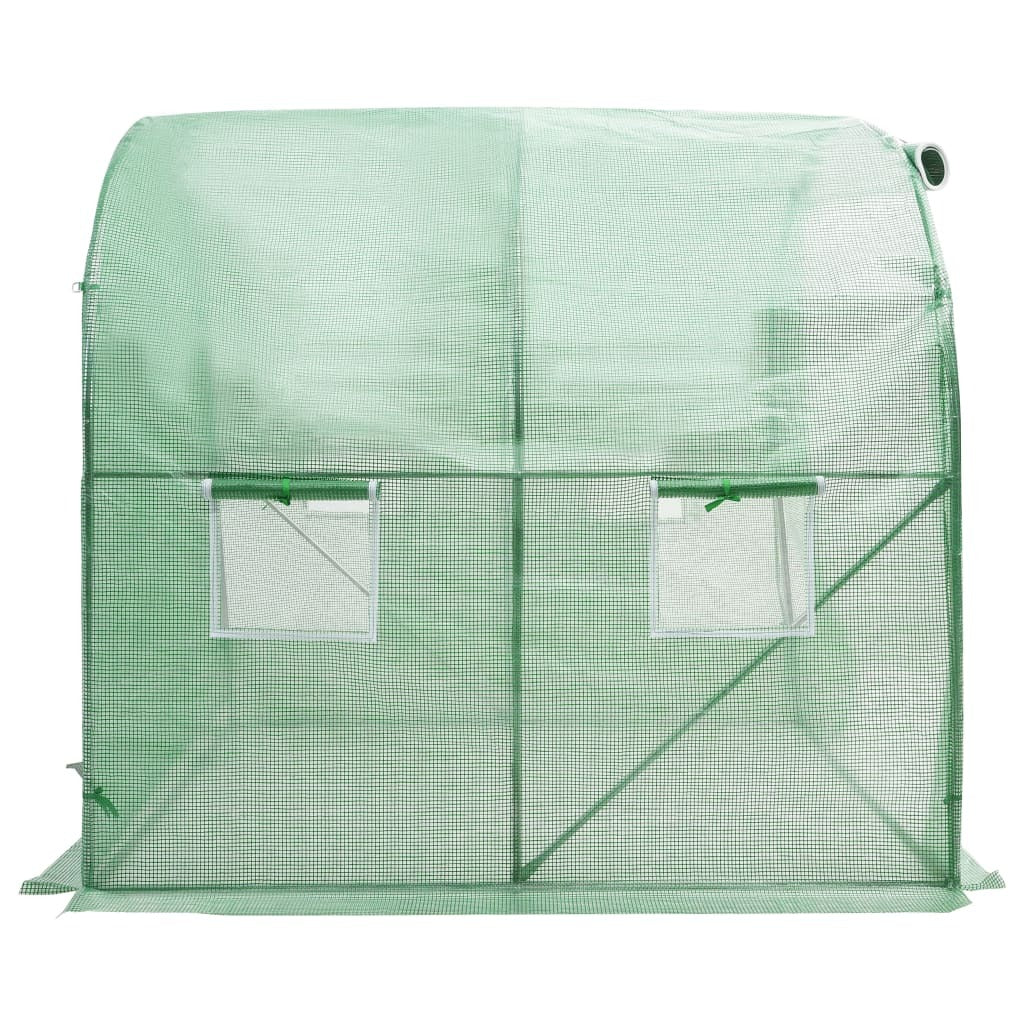 American Smart greenhouse, 43.1 ft gardening structure with 6.6x6.6x6.6 ft dimensions, ideal for plant protection and gardening.