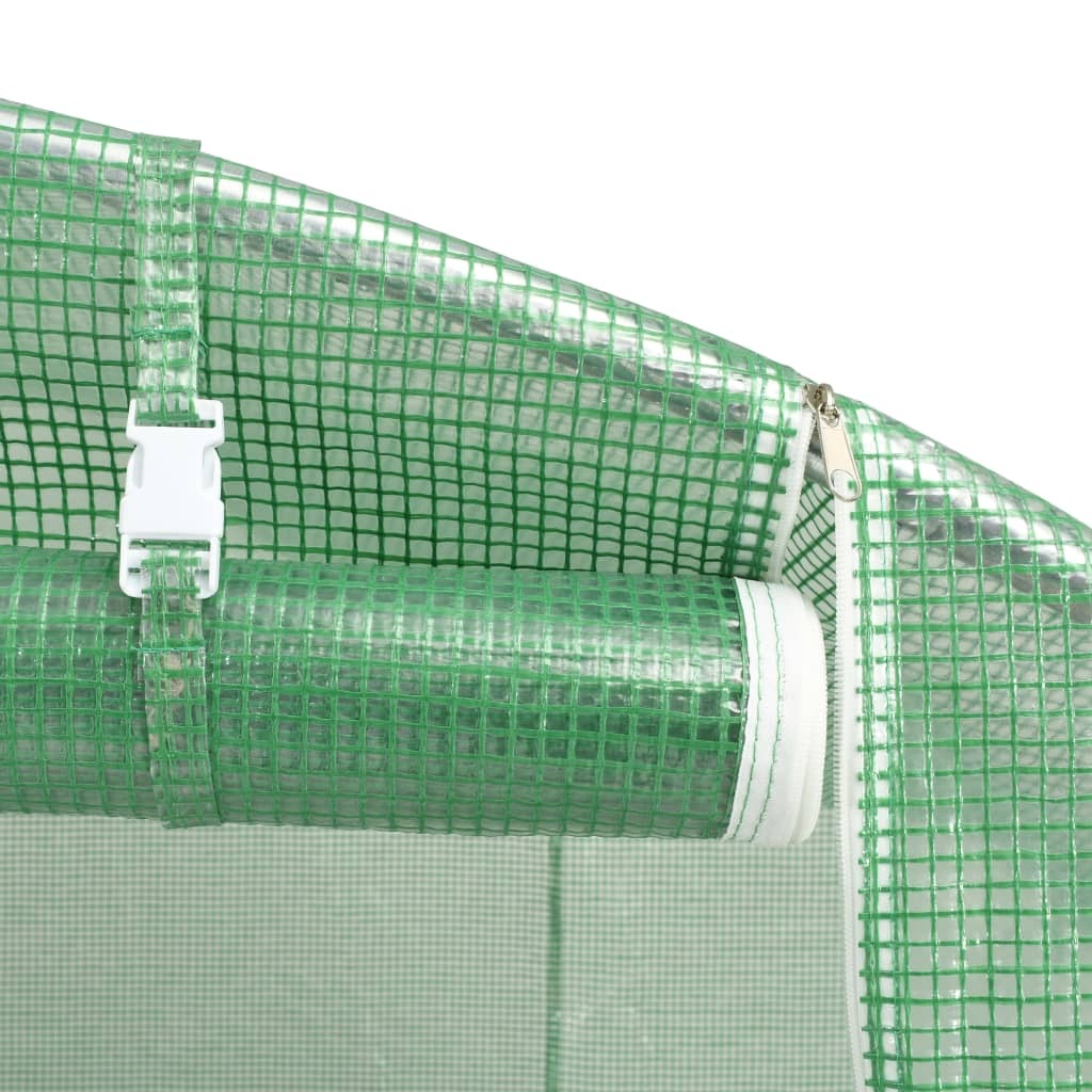 American Smart greenhouse, 43.1 ft gardening structure with 6.6'x6.6'x6.6' dimensions, designed for outdoor plant cultivation.