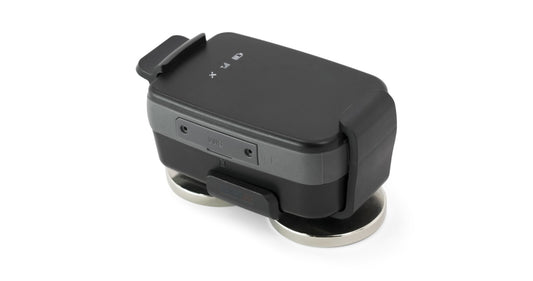 American Smart WB GPS vehicle tracking device, portable real-time tracker with easy mount for accurate vehicle location monitoring.