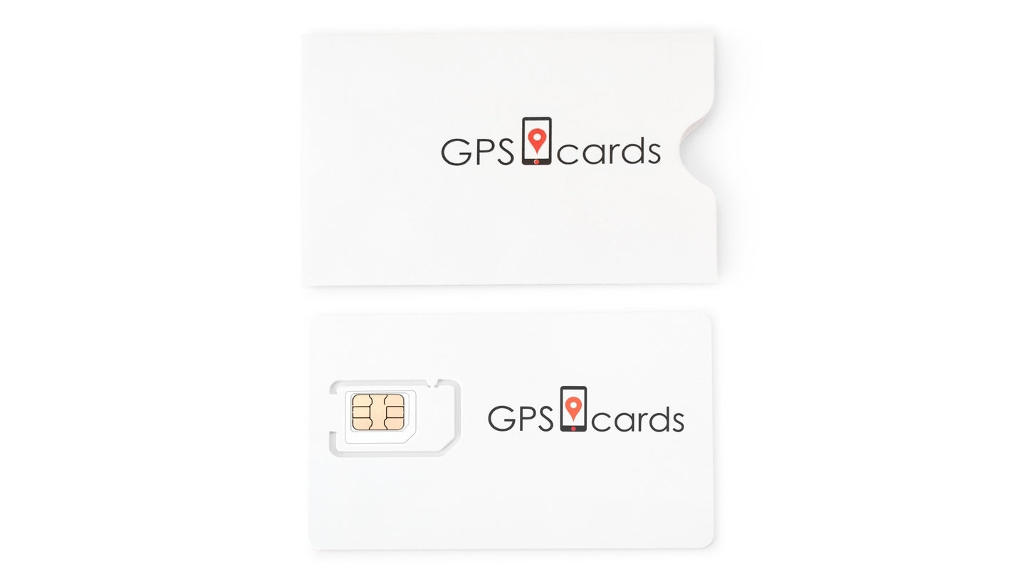 American Smart WB Global SIM Card for StarLink GPS tracker system, showing the SIM card and GPS device with online platform interface.