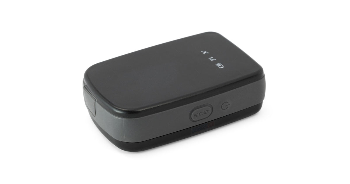 American Smart iTrack PUCK GPS tracker for motorcycles, compact device with GSM technology for real-time location tracking.