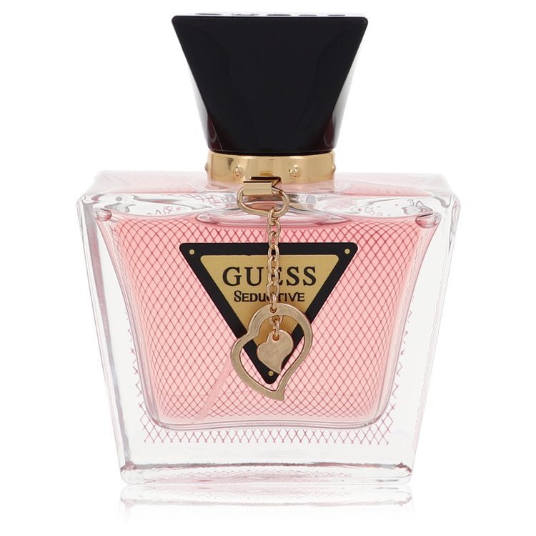 Guess Seductive I'm Yours Eau De Toilette Spray for women, 1.7 oz, shown as a tester bottle with elegant packaging.
