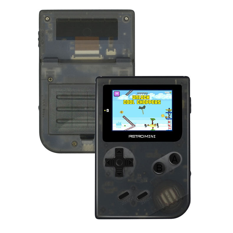 Mini handheld game console NES by American Smart WB with built-in classic games, portable design, and colorful controls.