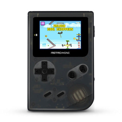 Mini American Smart WB handheld game console with built-in NES games, featuring a compact design and colorful buttons.