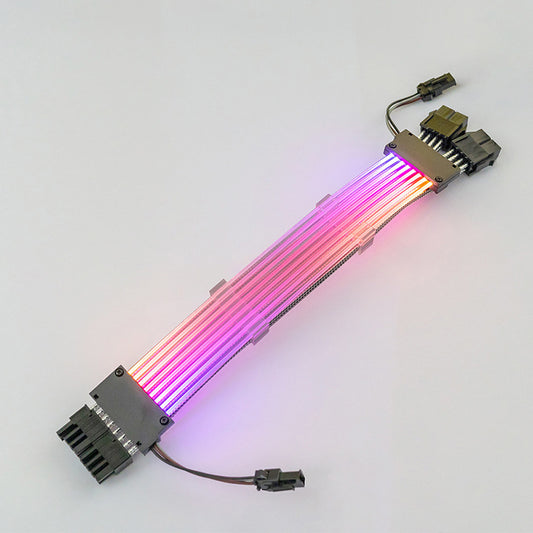 Argb LED Graphics Card Extension Cable Dual 8P Dual Headlights - American Smart