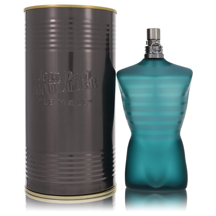 Jean Paul Gaultier men's Eau De Toilette spray in 6.8 oz bottle, with distinctive packaging and branding.