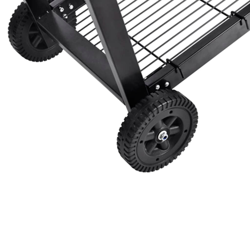 American Smart WB BBQ Barrel Half kitchen appliance, showing the metal barrel design for outdoor cooking or grilling.