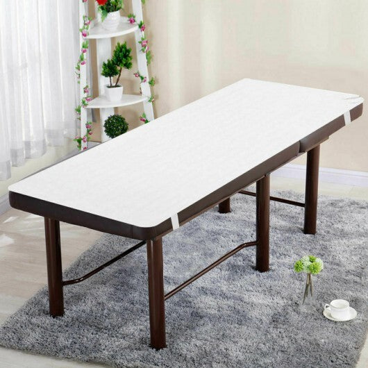 Digital heat settings massage table warmer by American Smart WB with adjustable temperature controls and plush padding.
