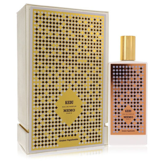 Kedu by Memo unisex Eau De Parfum spray in 2.5 oz bottle, featuring sleek packaging and elegant design