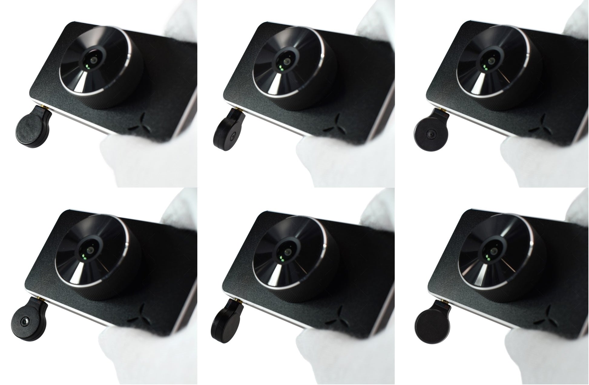 Dual Lens Nightvision Dash Camera Sleek Design for Driving Convenience - American Smart