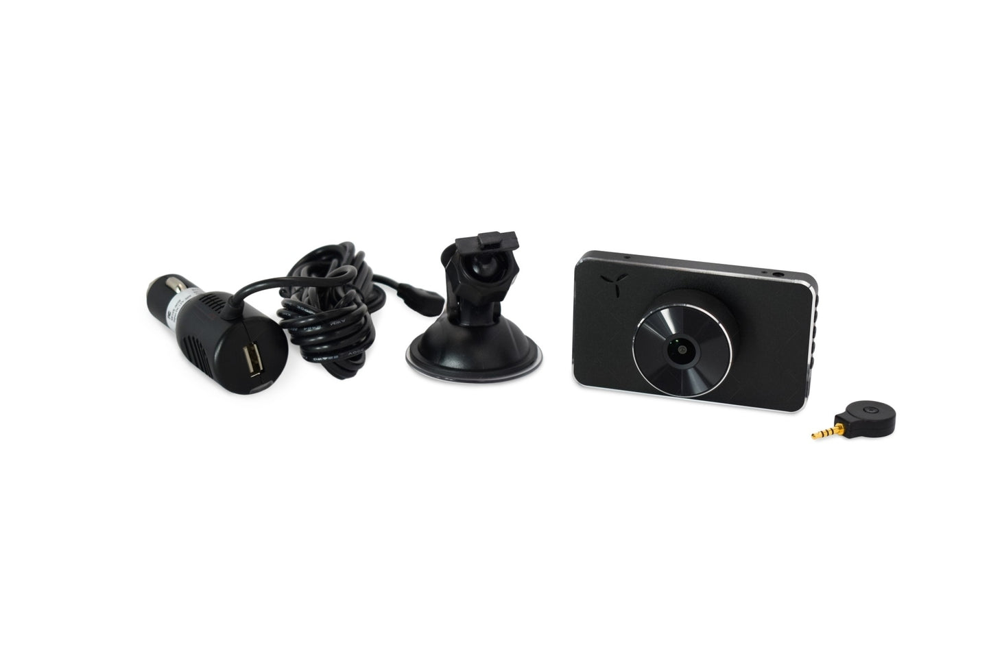 Dual Lens Nightvision Dash Camera Sleek Design for Driving Convenience - American Smart
