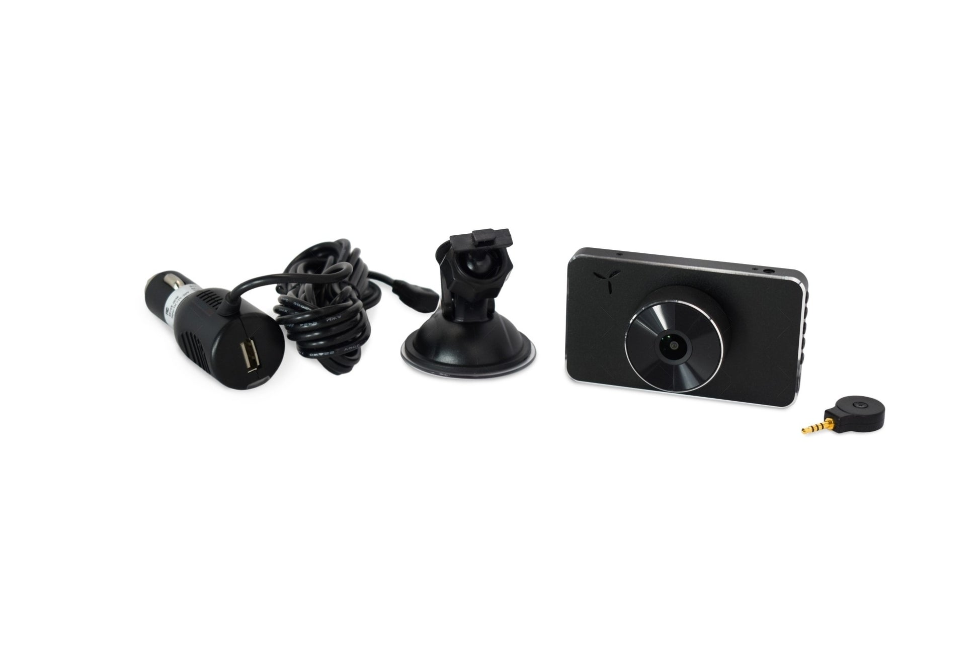 Dual Lens Nightvision Dash Camera Sleek Design for Driving Convenience - American Smart