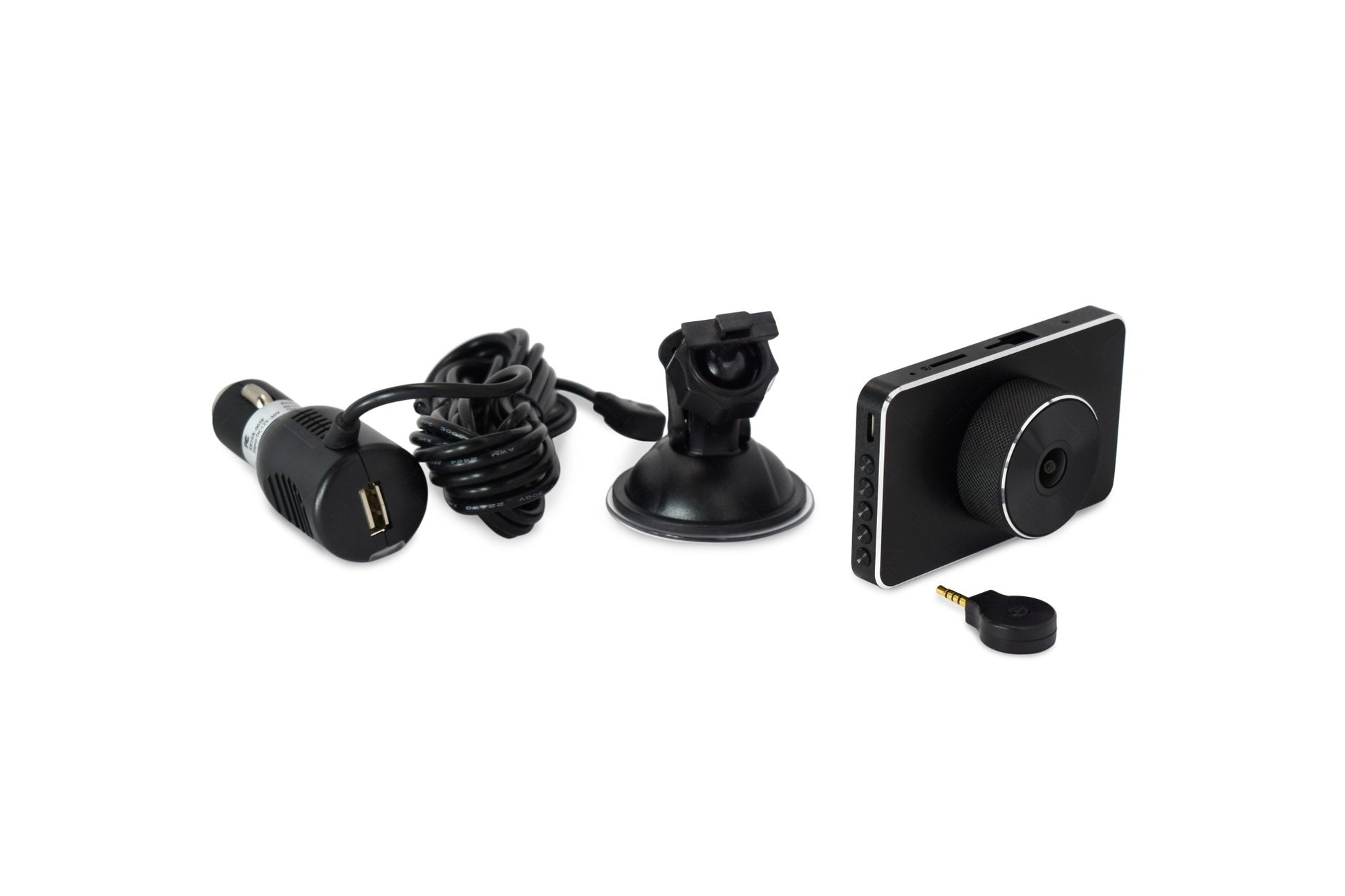 Dual Lens Nightvision Dash Camera Sleek Design for Driving Convenience - American Smart
