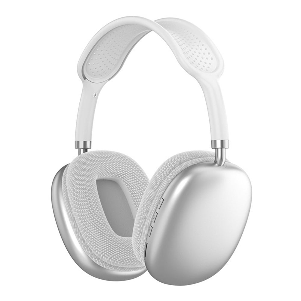 American Smart P9 TWS wireless Bluetooth over-ear headphones with microphone, stereo Hi-fi sound, noise canceling, in blue.