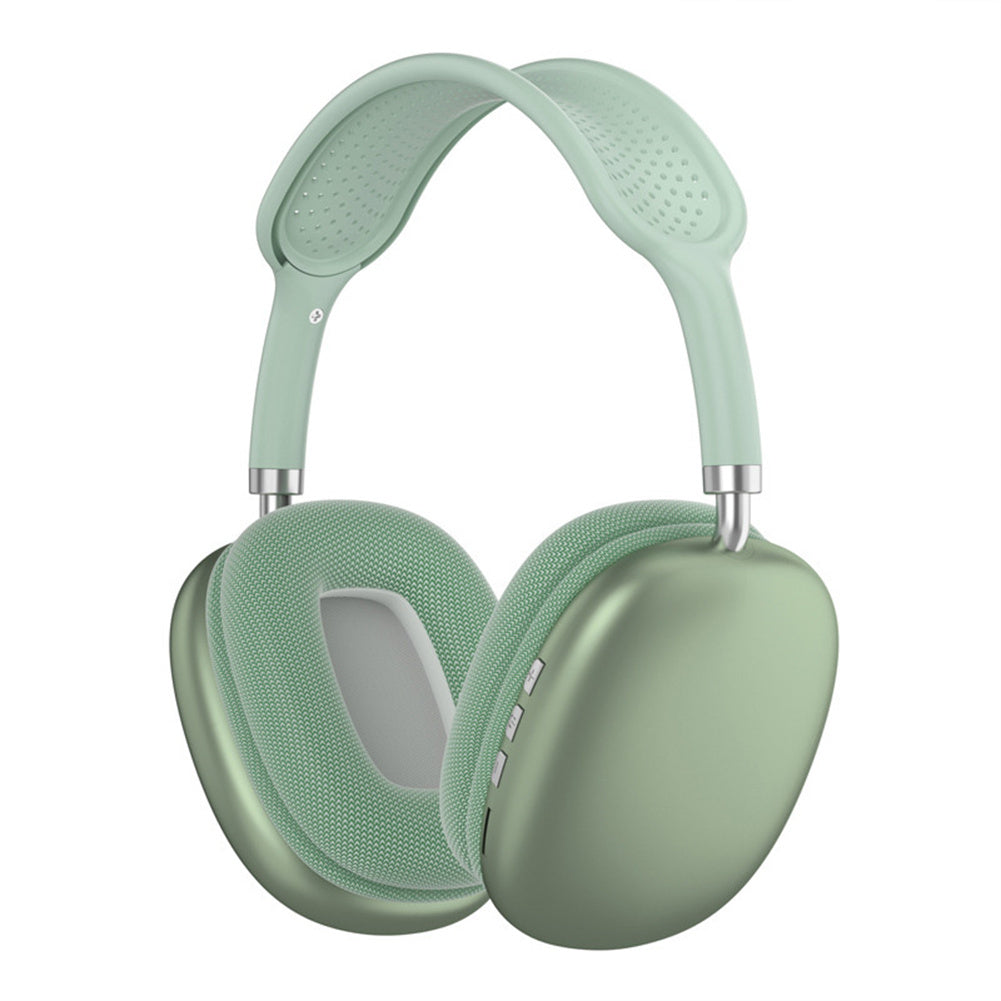 American Smart P9 TWS wireless Bluetooth 5.3 over-ear gaming headphones with microphone, stereo Hi-fi sound, noise canceling, blue color