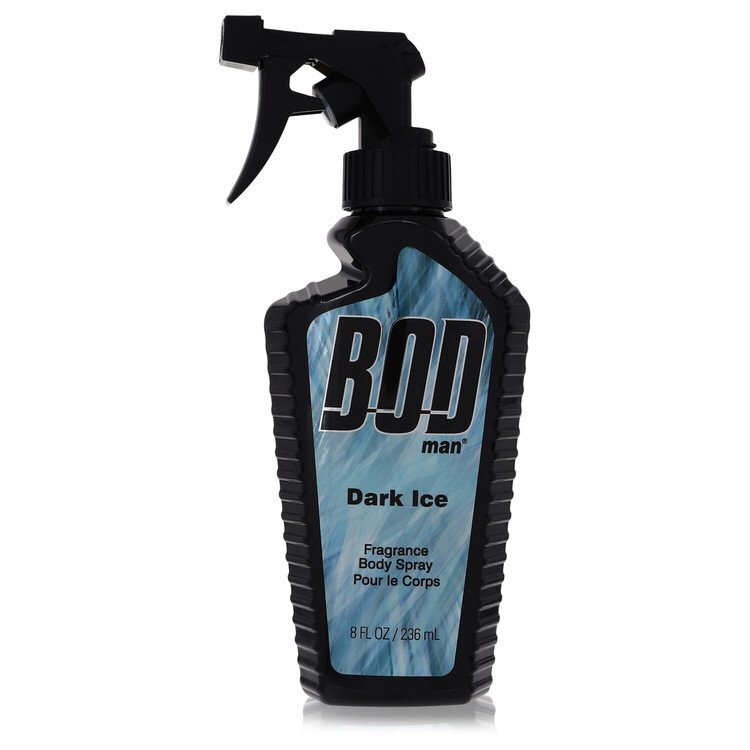 Bod Man Dark Ice by Parfums De Coeur Body Spray 8 oz (Men) - American Smart