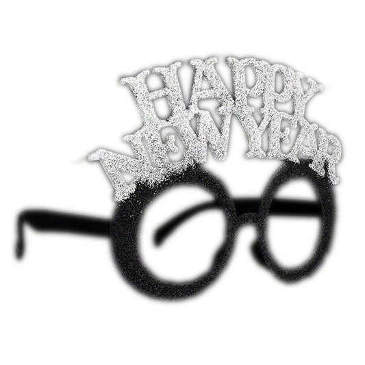 Unlit Happy New Year party sunglasses from American Smart, featuring colorful frames for celebration and festive occasions.