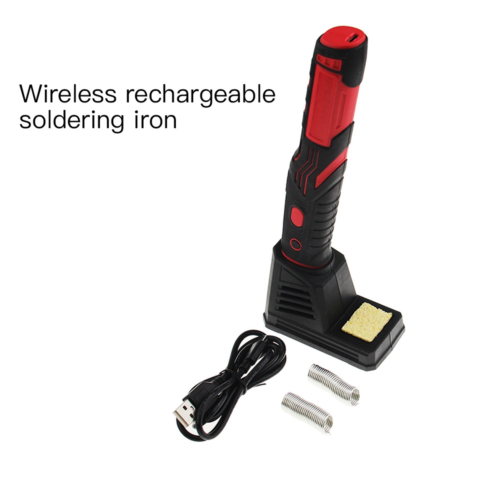 American Smart WB 1800mAh wireless rechargeable soldering iron, portable electronic repair tool with no adapter shown.