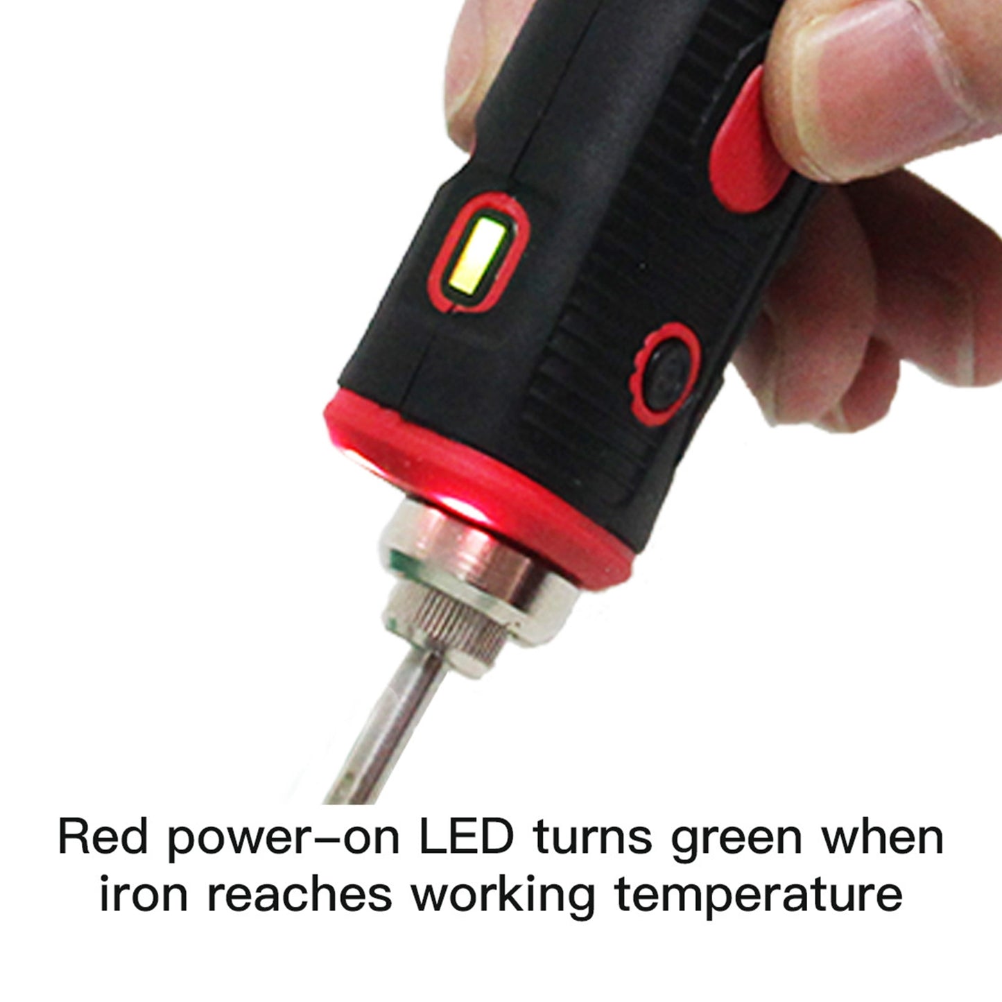 American Smart WB 1800mAh wireless soldering iron, portable rechargeable electronic repair tool, shown without adapter.