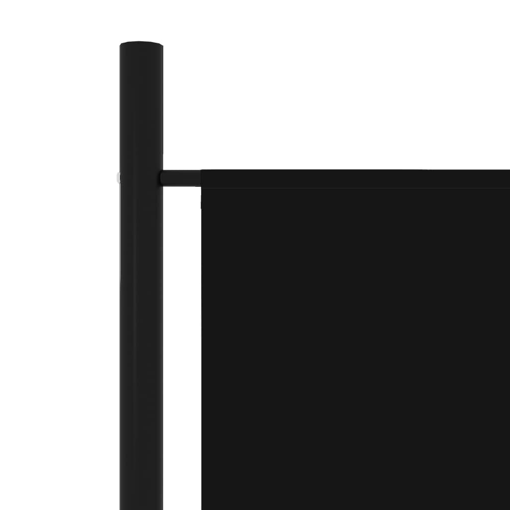 Black 3-panel room divider by American Smart, 59.1 x 70.9 inches, featuring sleek folding panels for versatile space separation.