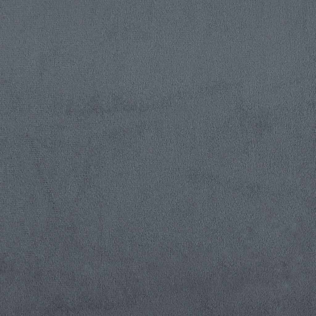 Dark gray modular sofa footstool from American Smart sectional sofa units, measuring 39.4x39.4x18.9 inches.