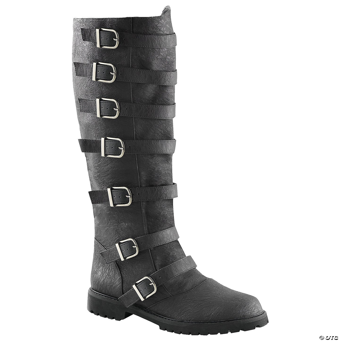 Distressed boots-black sz 8-9 - American Smart