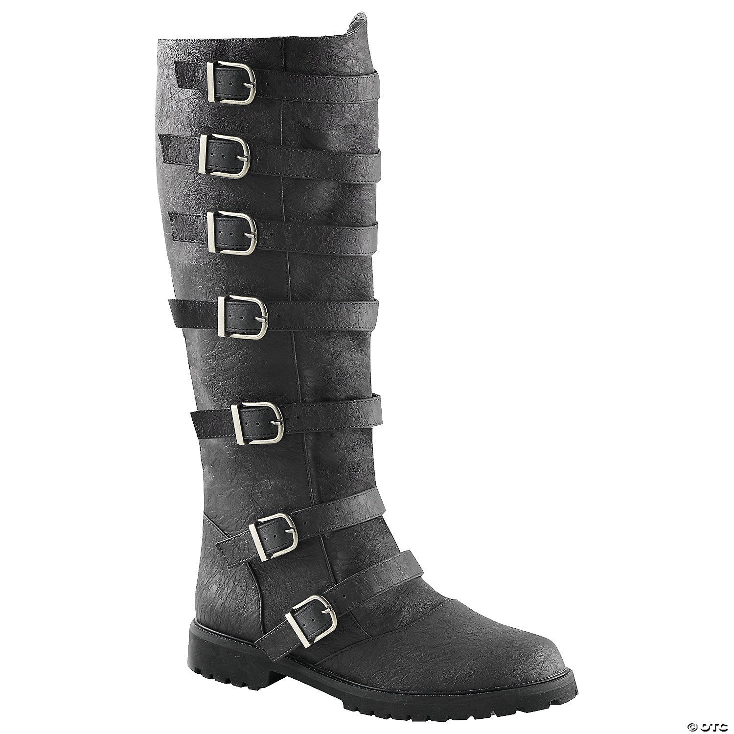 Distressed boots-black sz 8-9 - American Smart