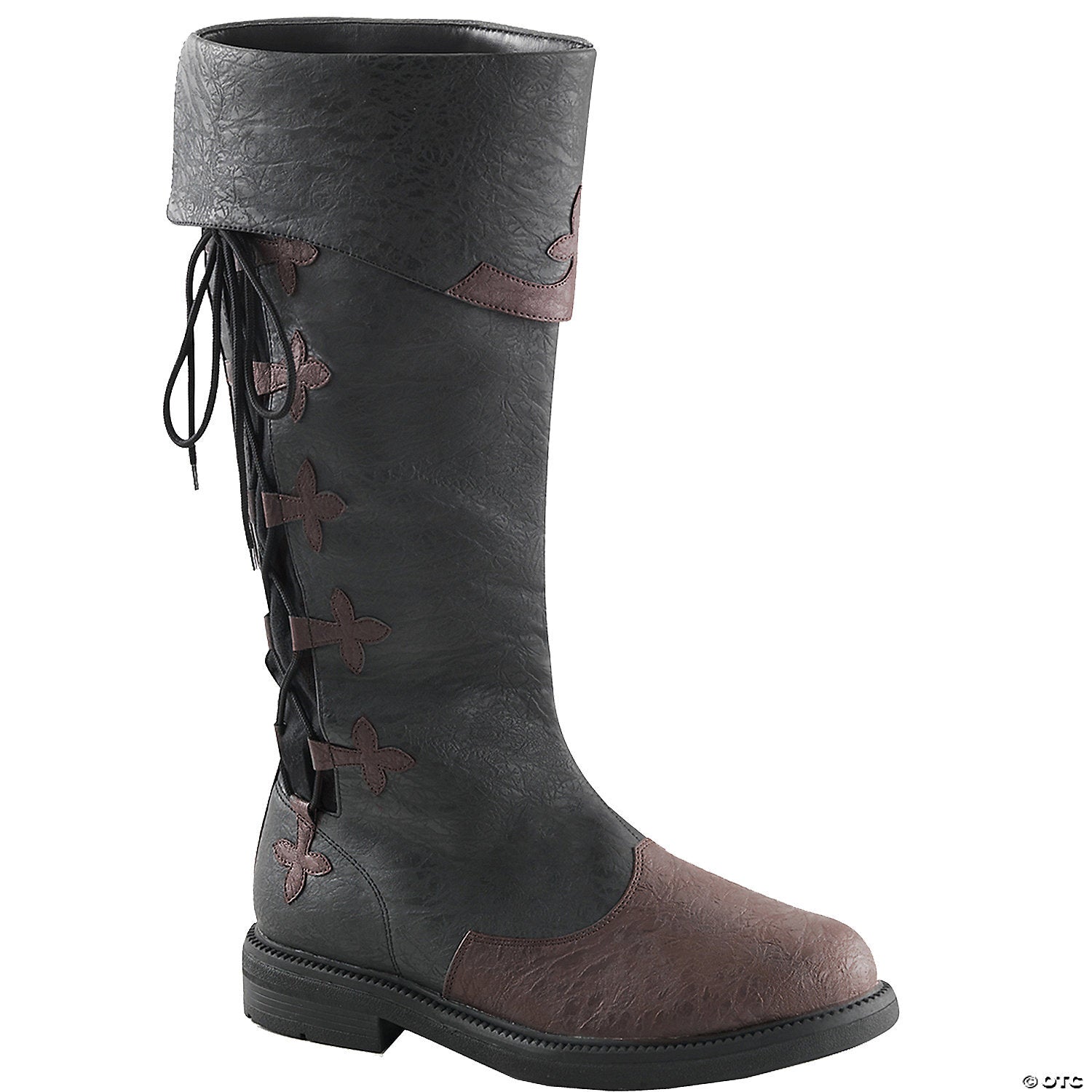 Men's captain boots from American Smart WB, rugged leather shoes with lace-up design and sturdy soles.