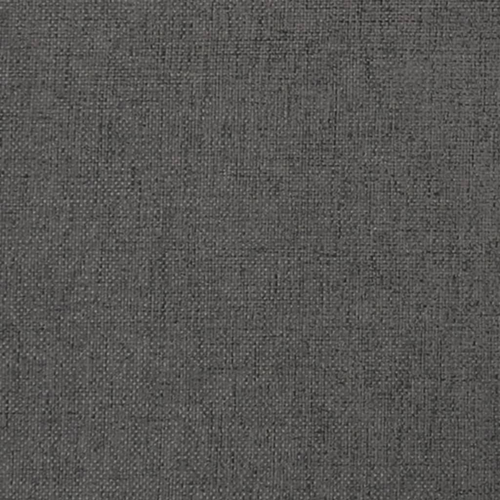 Dark gray fabric 2-seater sofa bed with two pillows, American Smart WB, showcasing a modern, versatile living room furniture piece.