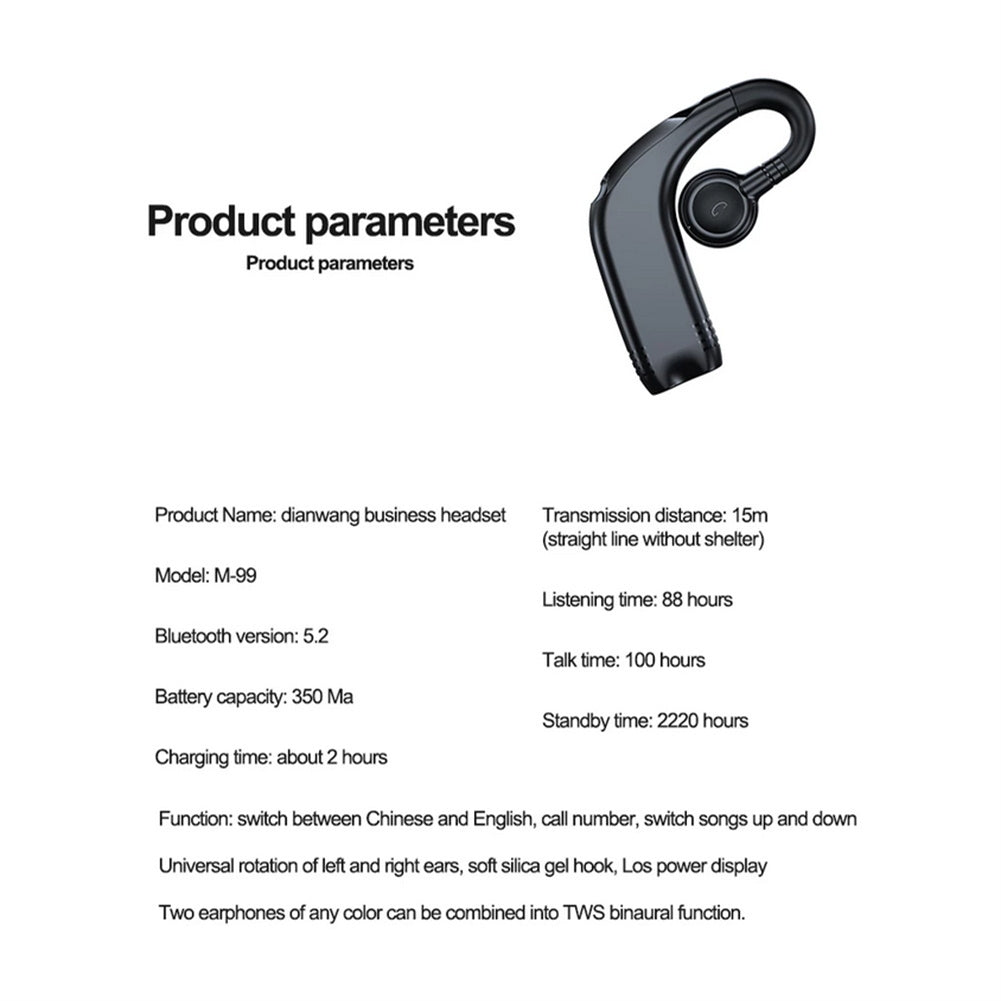 Pink American Smart TWS Bluetooth sports headphones with microphone, waterproof, sweat-proof, and 88-hour continuous play.
