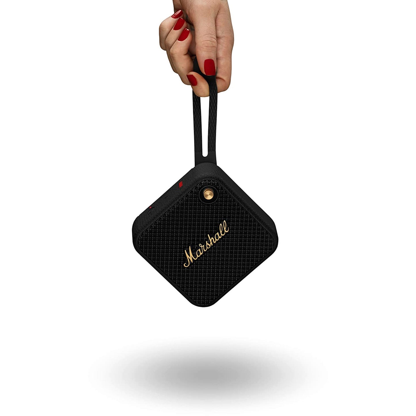 Marshall Willen wireless Bluetooth stereo speaker in black, waterproof outdoor portable speaker from American Smart WB.