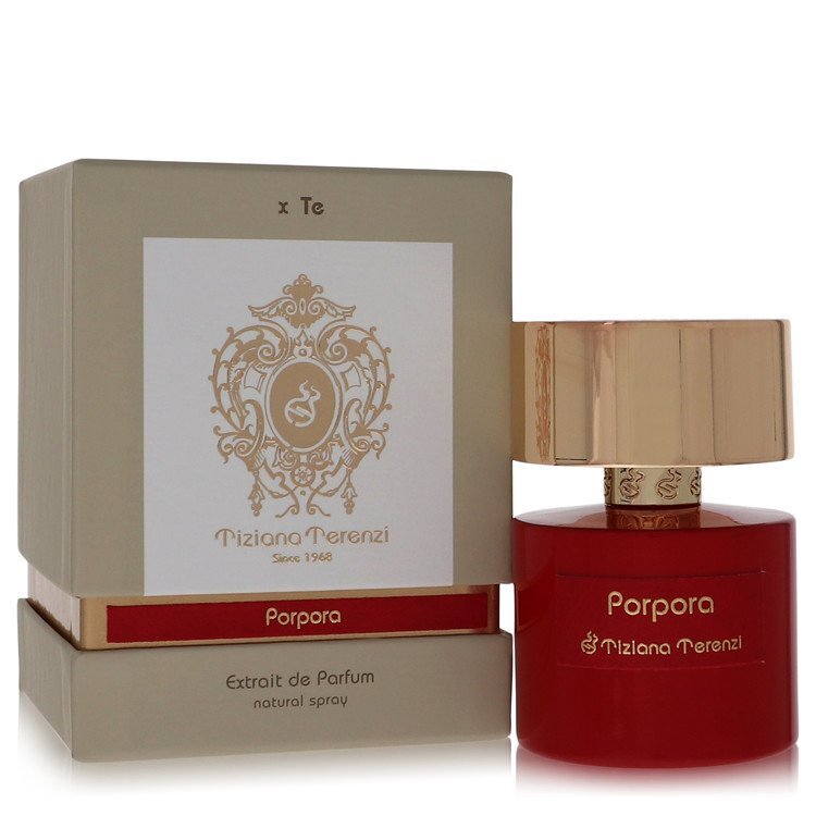 Tiziana Terenzi Porpora unisex extrait de parfum spray in 3.38 oz bottle, elegant design, suitable for women and men